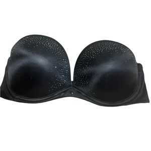 Victoria's Secret Very Sexy Strapless Bra Satin Bling 32D